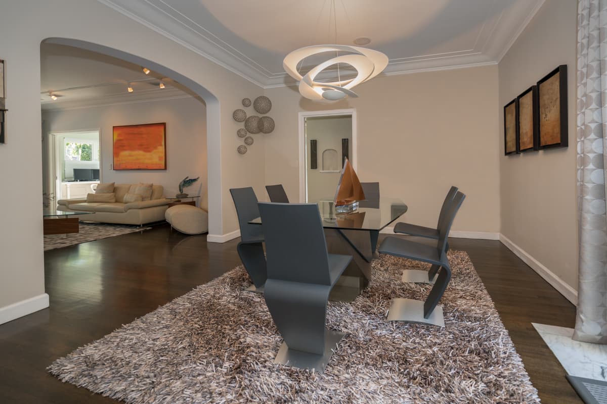 Miami Real Estate Photography Dining and Living Room Belle Mead