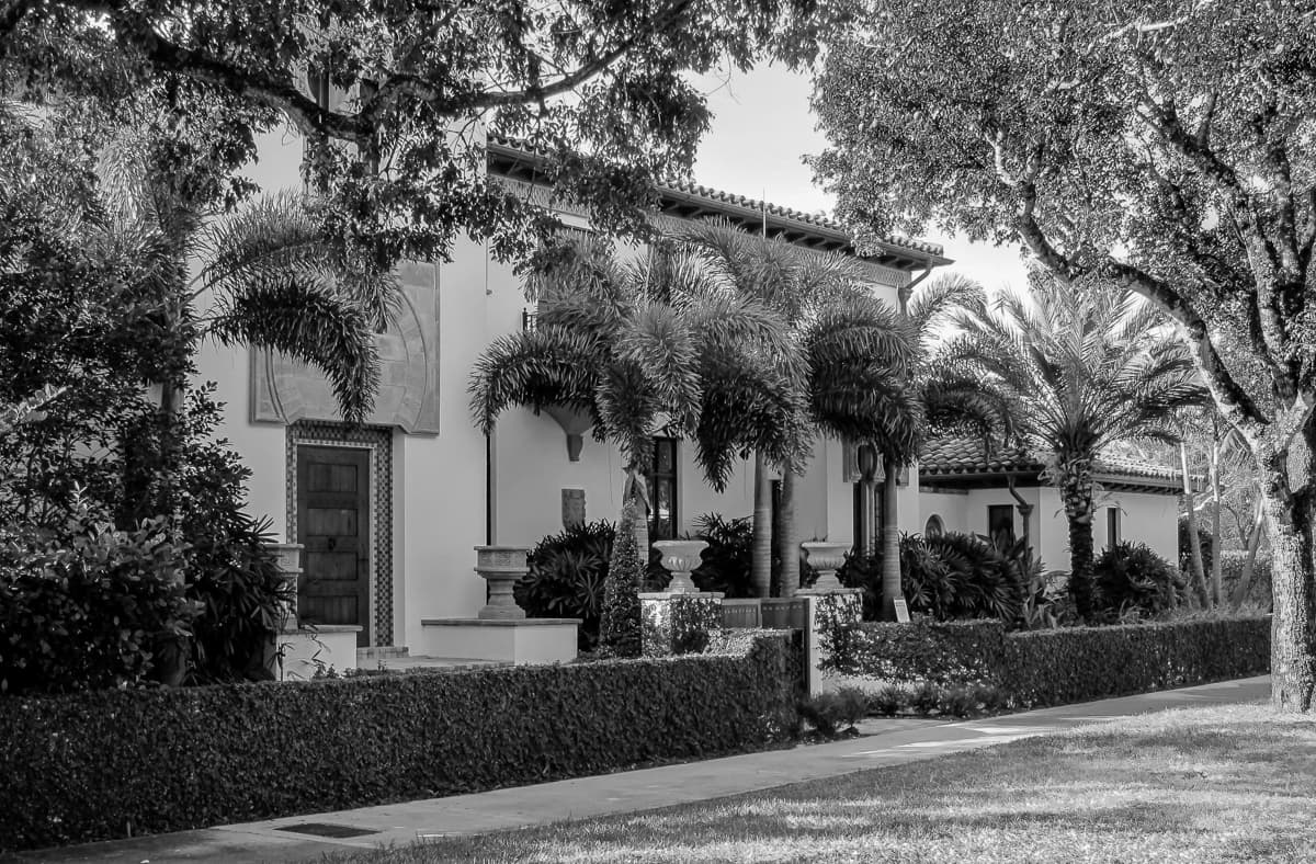 Miami Real Estate Photography Single Family Home Coral Gables