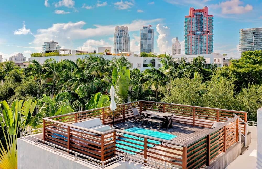 Roof Top Terrace Miami Real Estate Photography