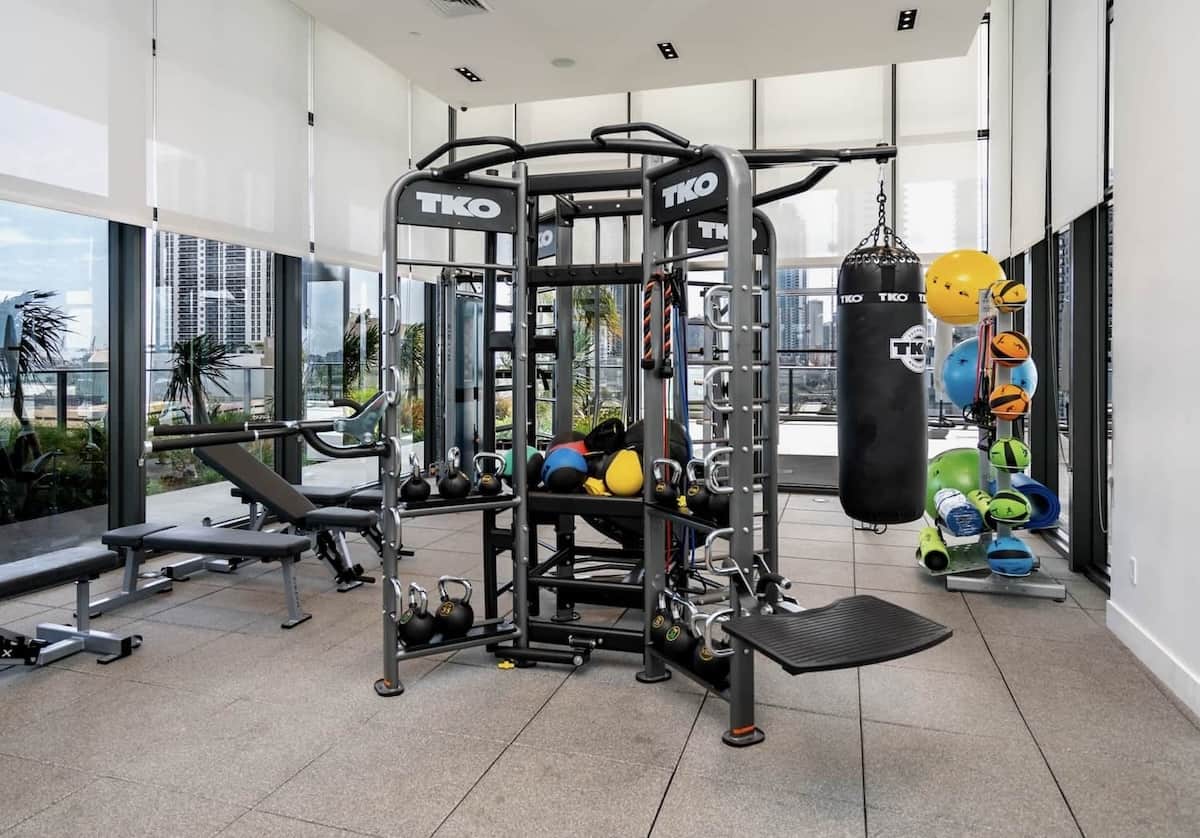 Gym or Fitness Room MIami Real Estate Photography