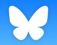 Bsky Bluesky logo